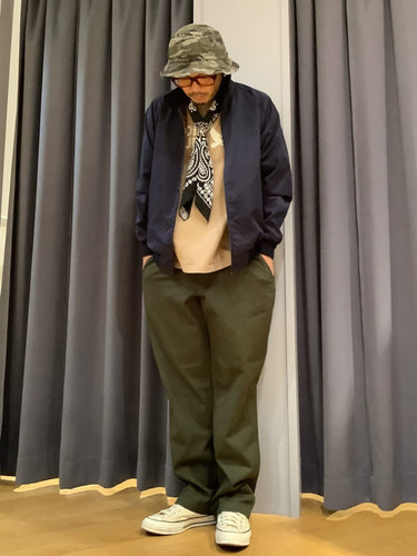 00年代のストリートを彷彿とさせる コーディネート。