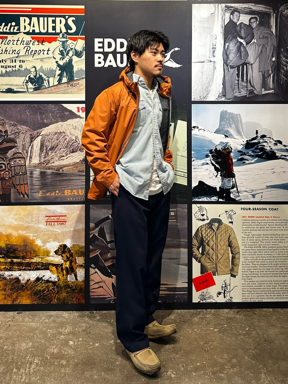 アメカジとスポーツを掛け合わせたコーデ。 – Eddie Bauer | エディー
