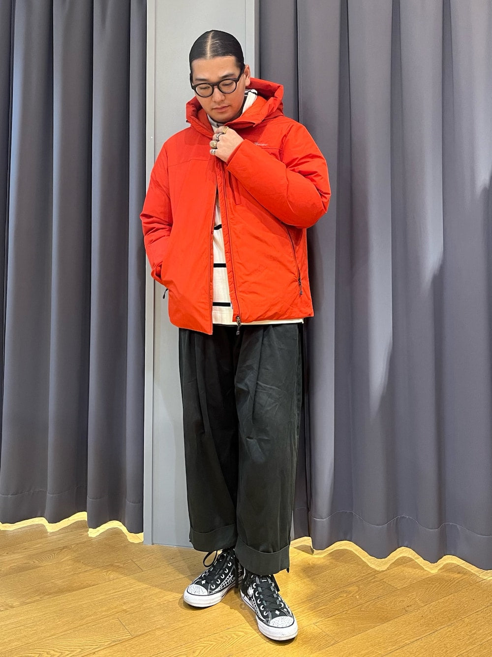 BASIC DOWN PARKAを使ったコーディネート🟠⚪️⚫️ – Eddie Bauer