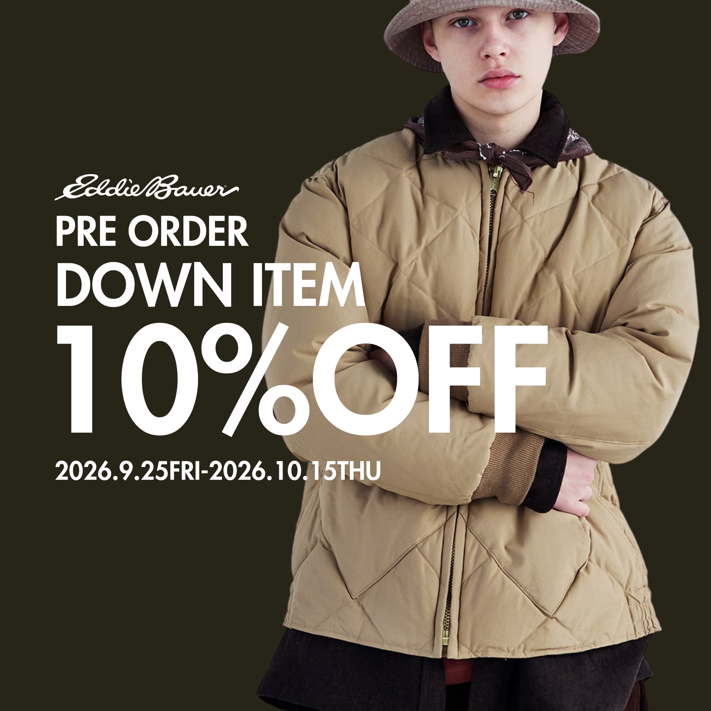 PRE ORDER CAMPAIGN – Eddie Bauer | エディー・バウアー