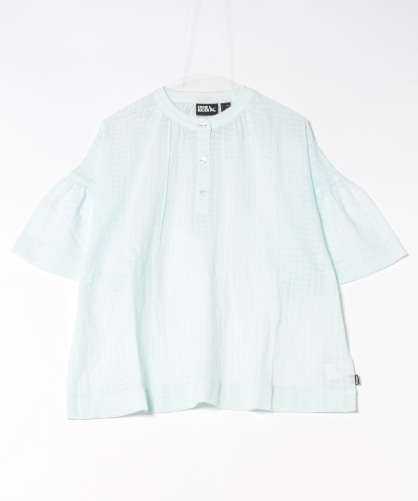 プレイド シアーブラウス/PLAID SHEER BLOUSE