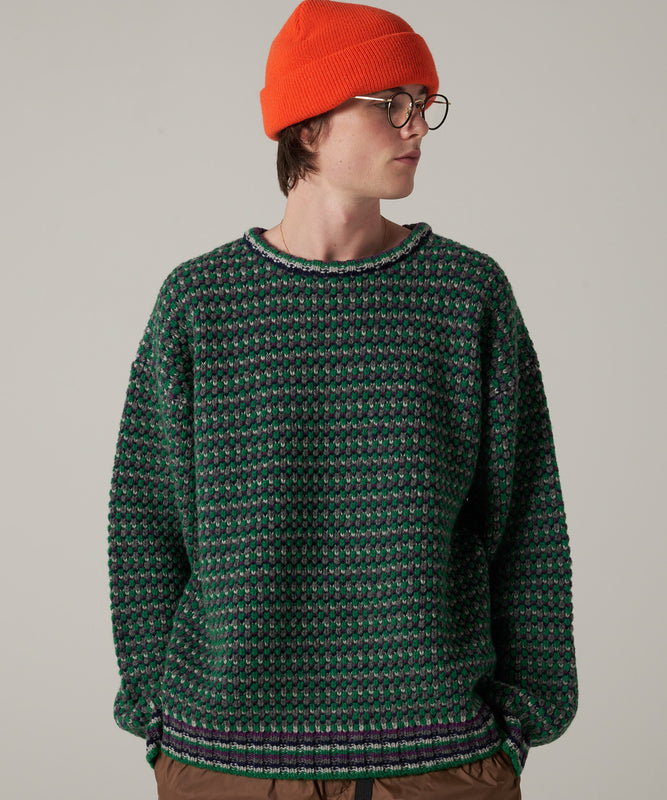 【10/27(月)販売開始】men's FUDGE×Eddie Bauer ロゴ刺繡 ワッチキャップ/LOGO EMB WATCH