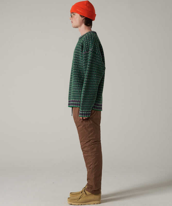 【10/27(月)販売開始】men's FUDGE×Eddie Bauer ポップコーン セーター/POPCORN SWEATER