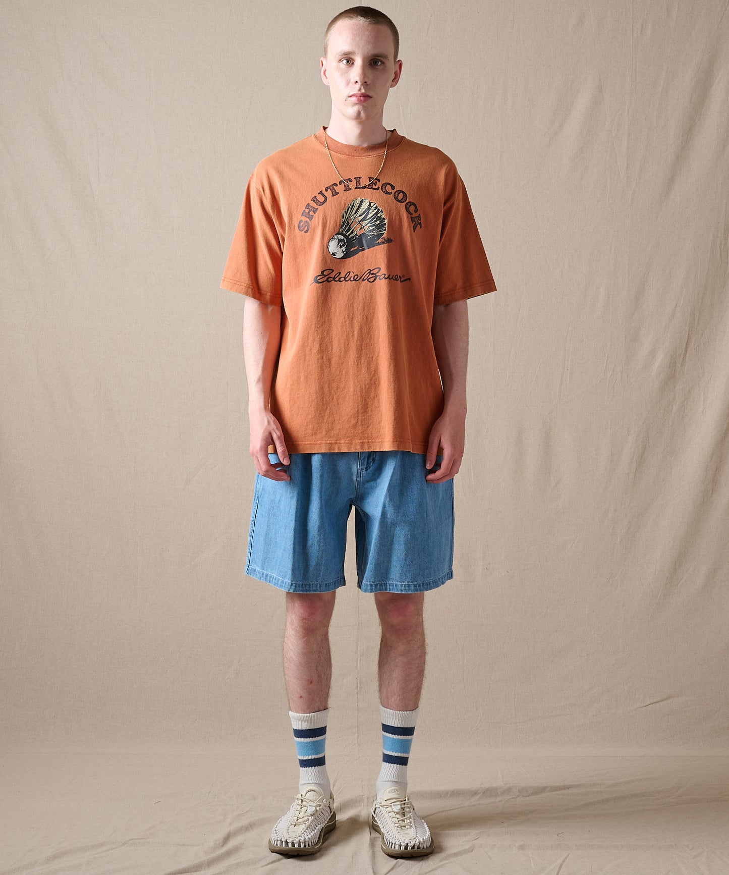 シャトルプリント 半袖Tシャツ/SHUTTLE PRINT SS TEE
