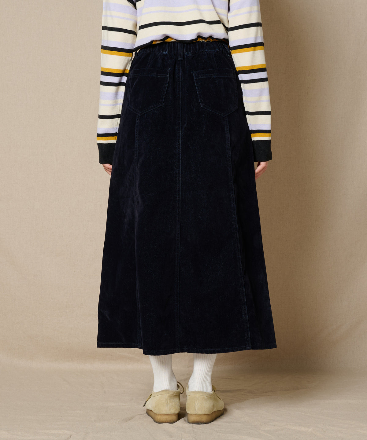 【通常配送】ブラッシュドデニムスカート/BRUSHED DENIM SKIRT