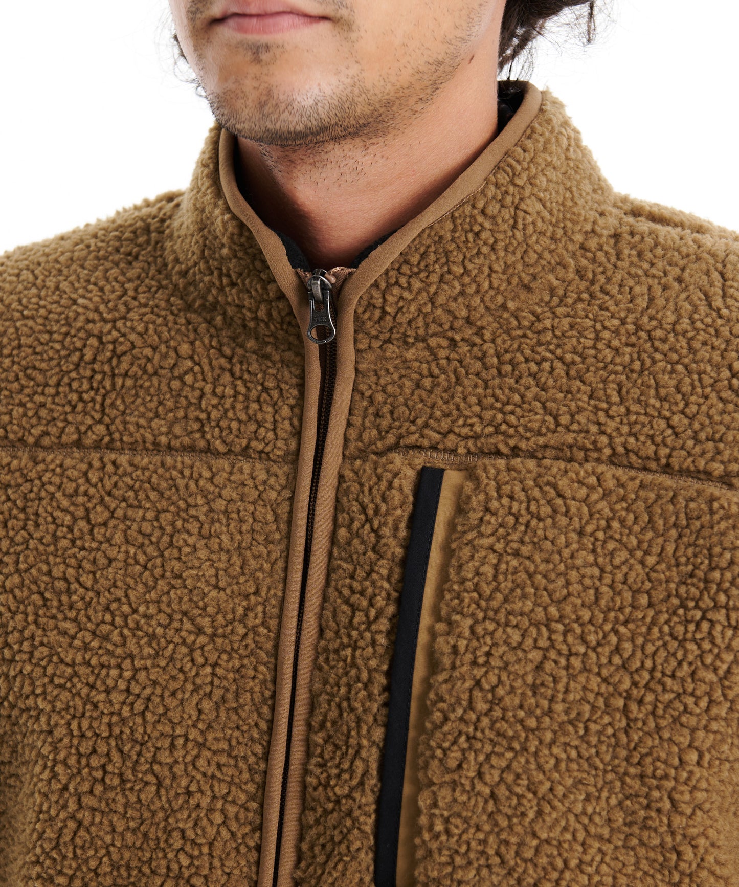 CHILALI フリースフルジップモック/CHILALI FLEECE FZ MOCK