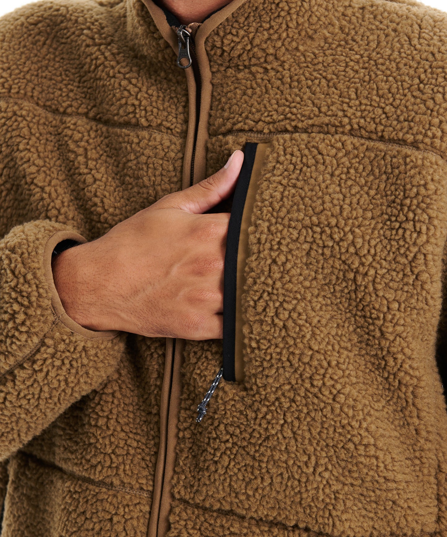CHILALI フリースフルジップモック/CHILALI FLEECE FZ MOCK