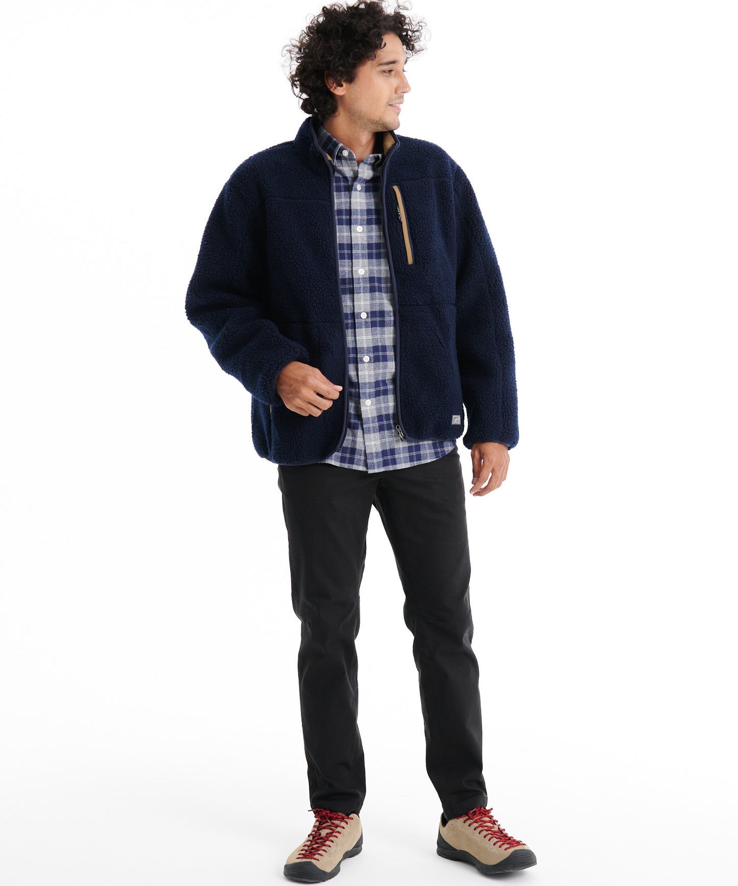 CHILALI フリースフルジップモック/CHILALI FLEECE FZ MOCK