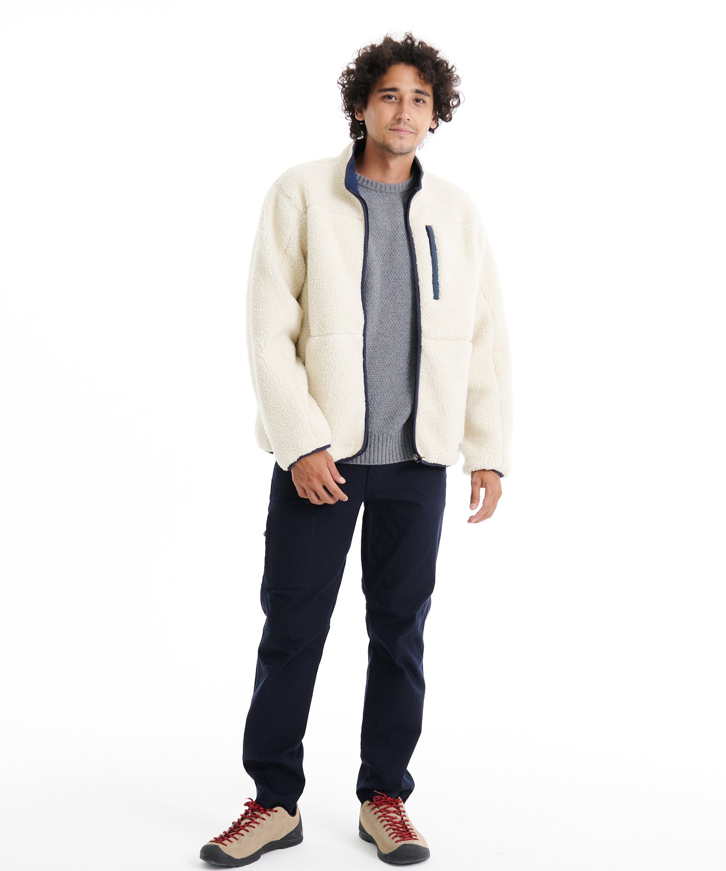 CHILALI フリースフルジップモック/CHILALI FLEECE FZ MOCK