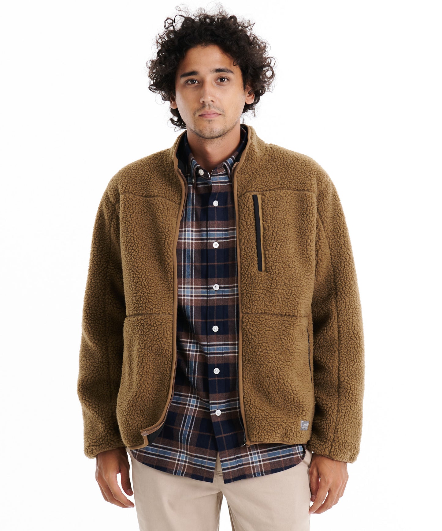 CHILALI フリースフルジップモック/CHILALI FLEECE FZ MOCK
