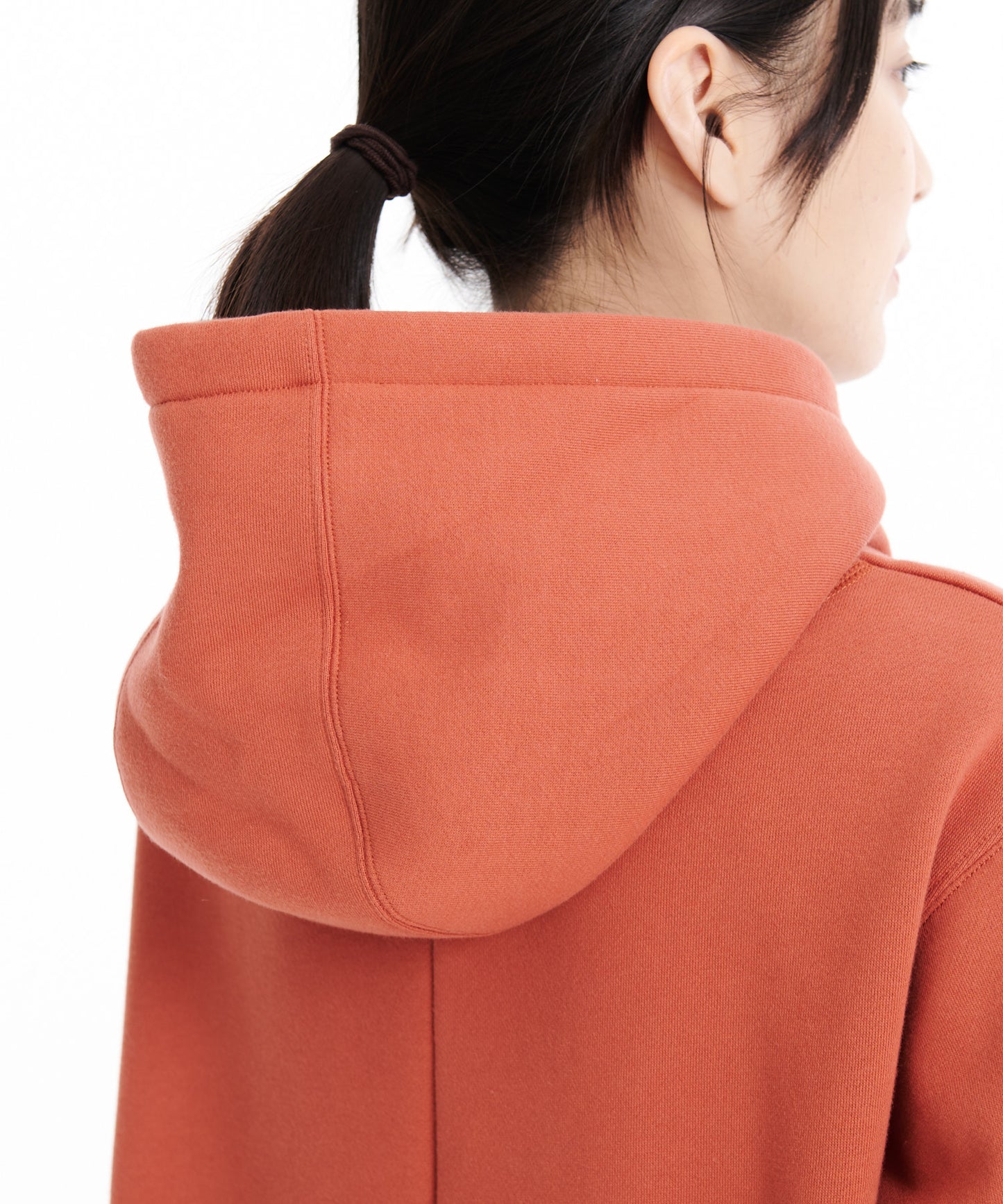 フーデッド スウェットワンピース/LOGO HOODED DRESS