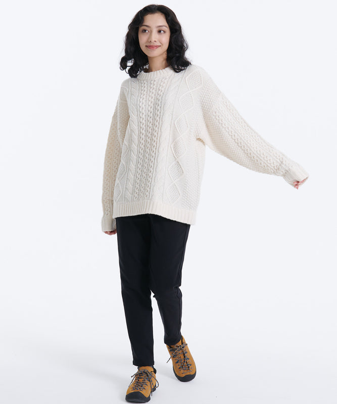 ケーブルニットセーター/CABLE KNIT SWEATER