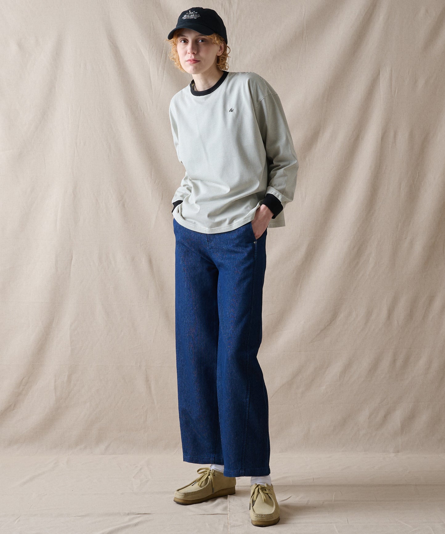 【ポイントUP対象】アソート ボーダー&プレーン 長袖Tシャツ/LS ASSORTED STRIPE & PLAIN TEE