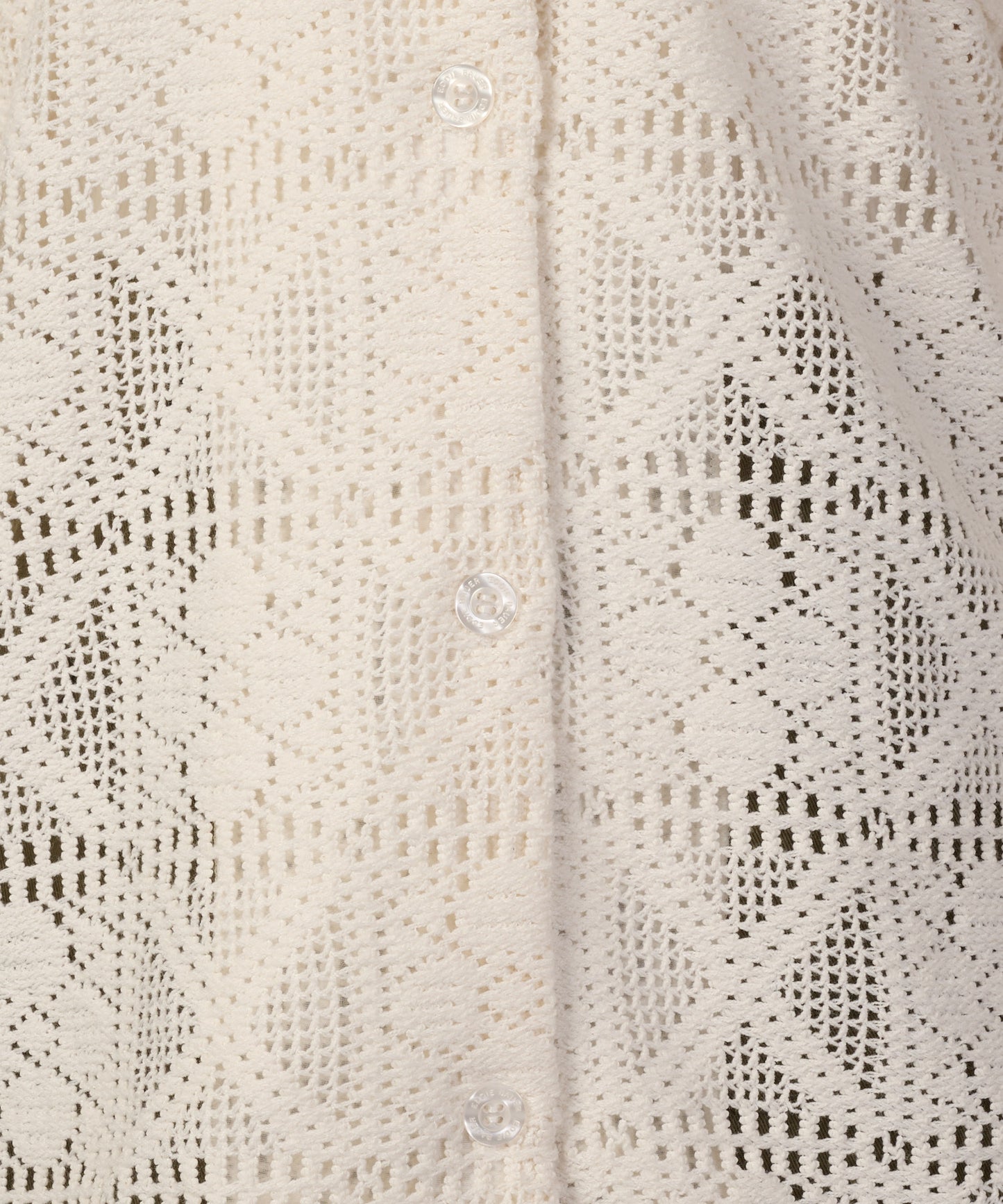 フローイ レース 長袖シャツ/FLOWY LACE LS SHIRT