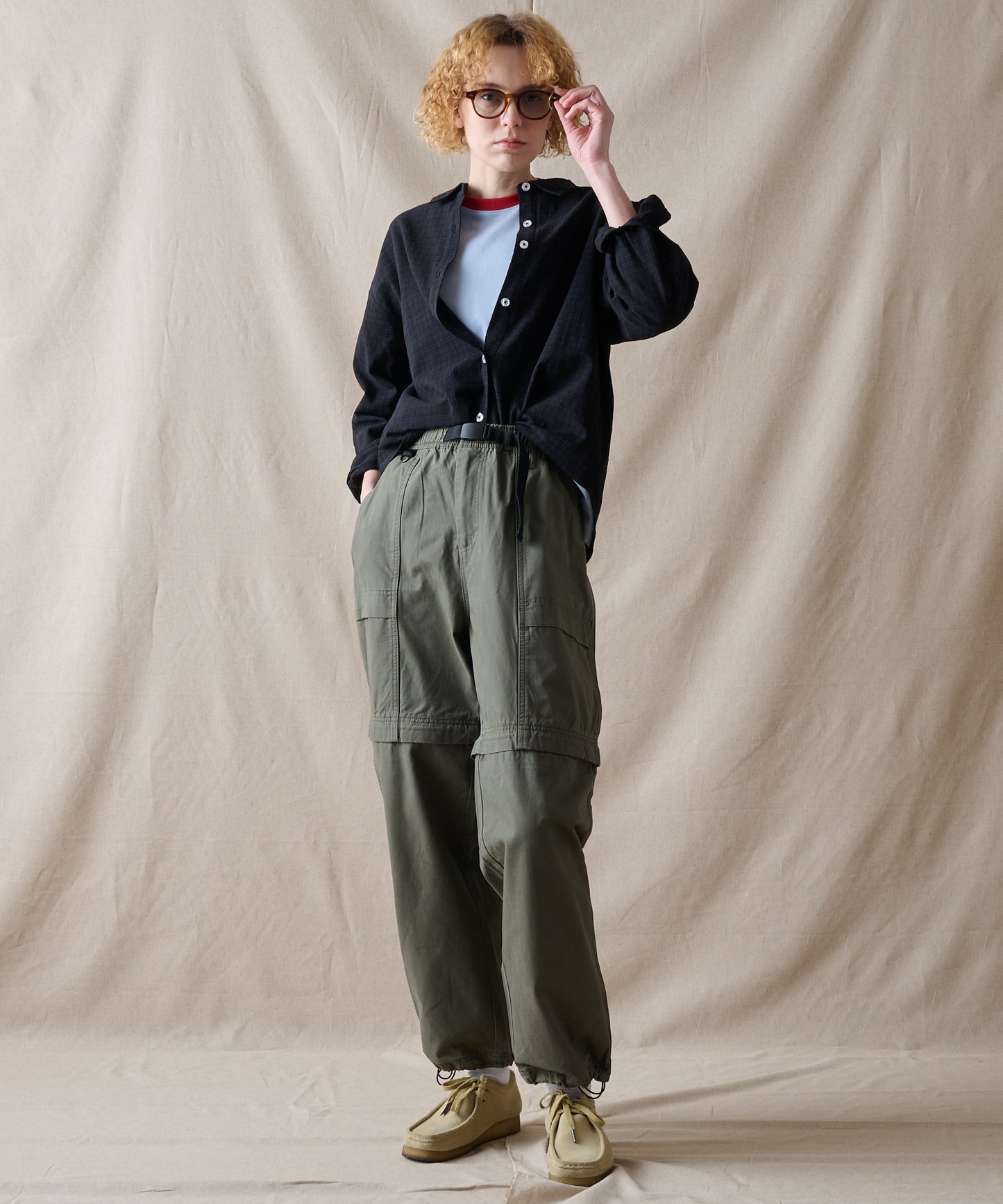 【ポイントUP対象】長袖 チェックシャツ/LS CHECK SHIRT