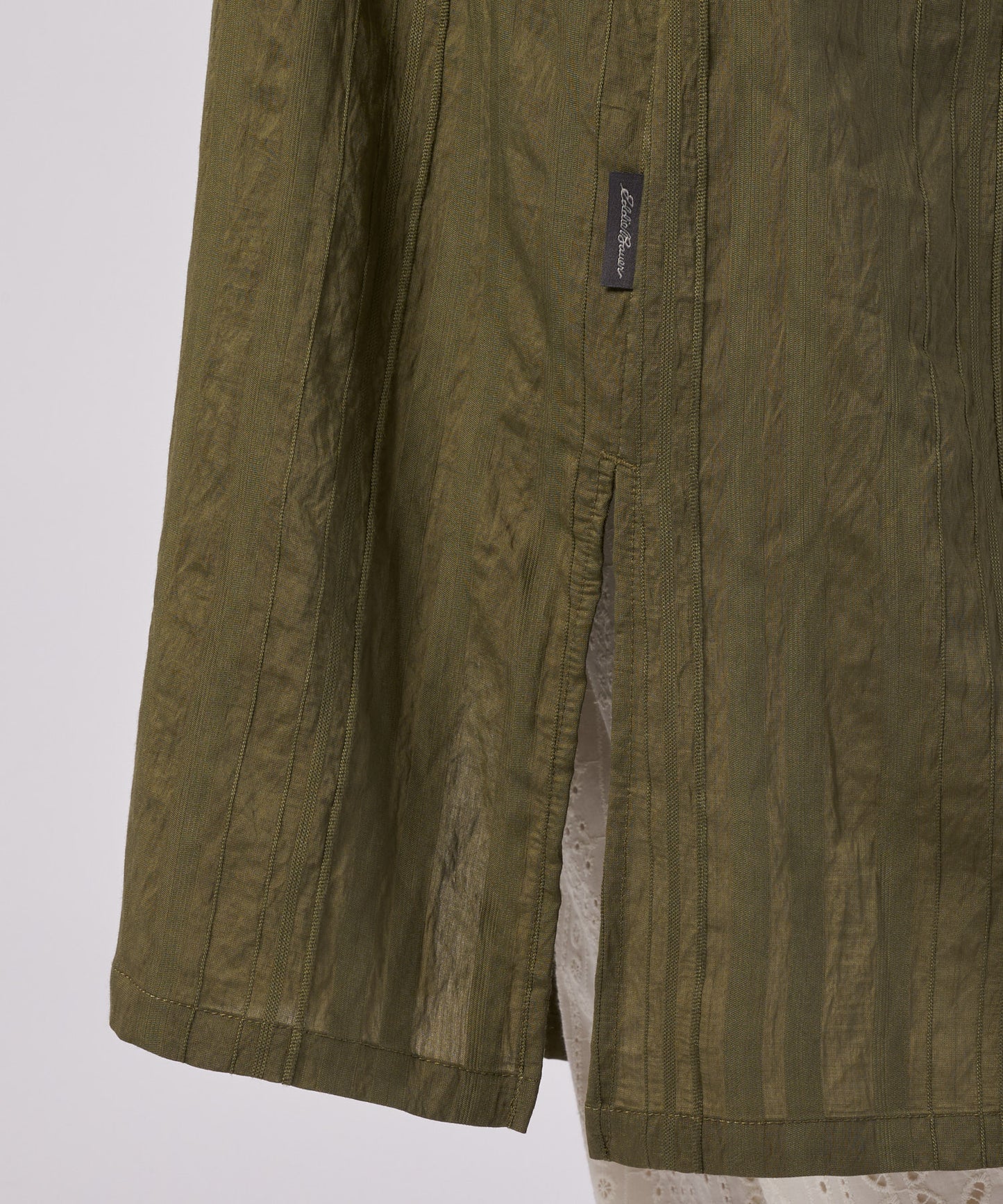 リラックスド フーデッド シャツワンピース/RELAXED HOODED SHIRTDRESS