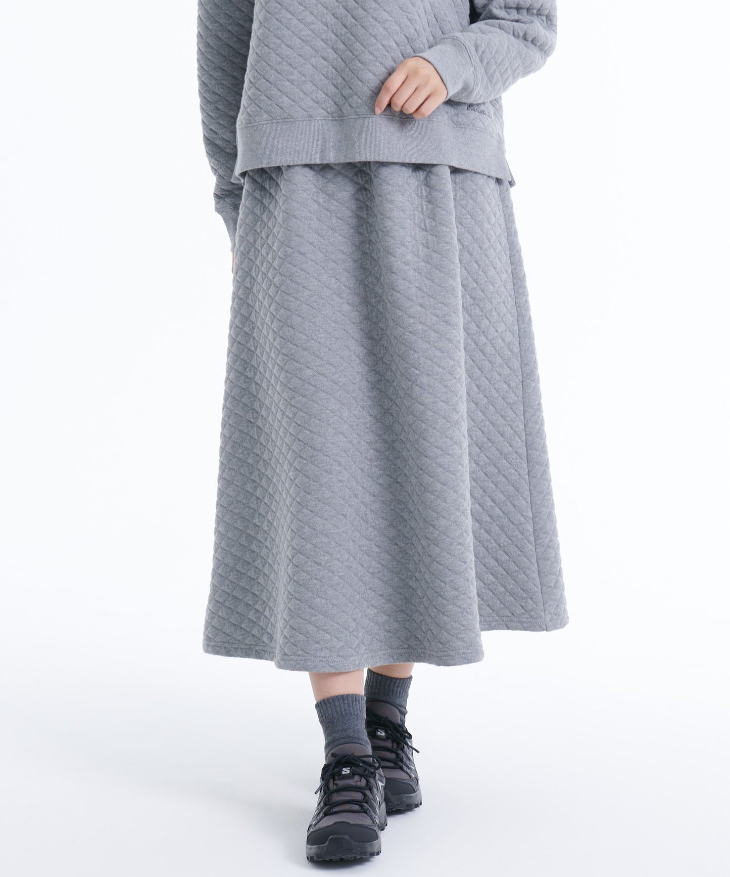 ジャガードパターンフレアスカート/JQD PATTERN FLARED SKIRT