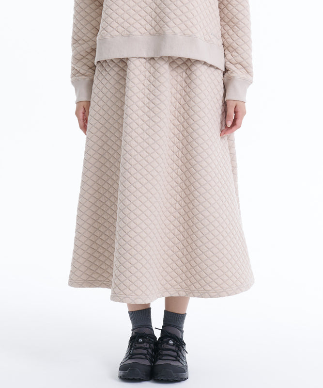 ジャガードパターンフレアスカート/JQD PATTERN FLARED SKIRT