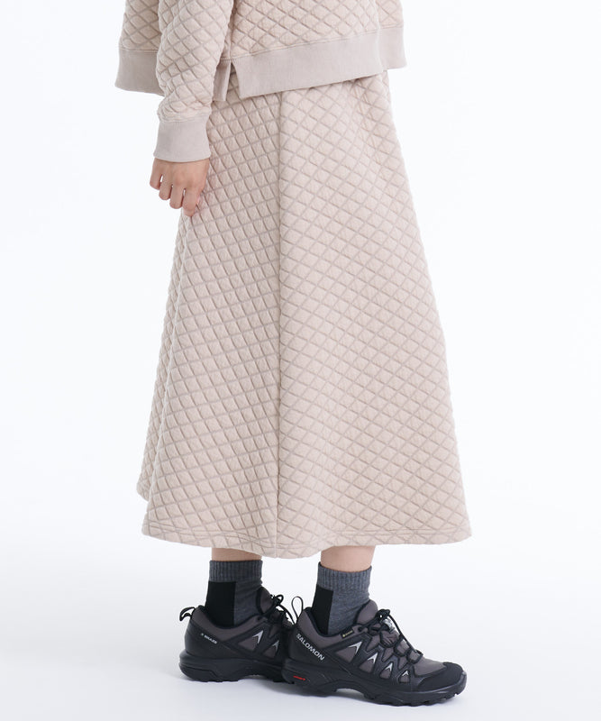 ジャガードパターンフレアスカート/JQD PATTERN FLARED SKIRT