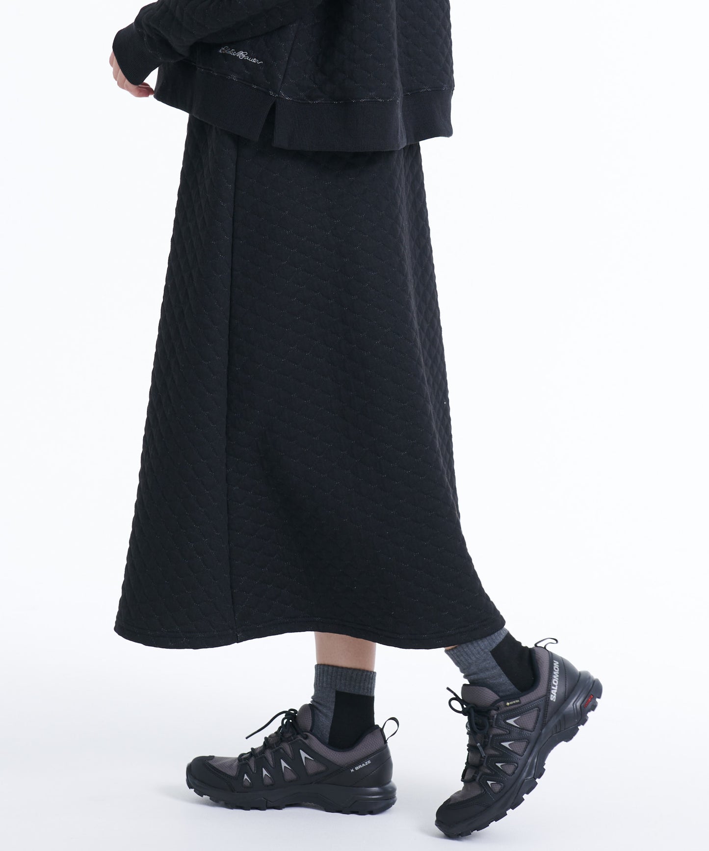 ジャガードパターンフレアスカート/JQD PATTERN FLARED SKIRT