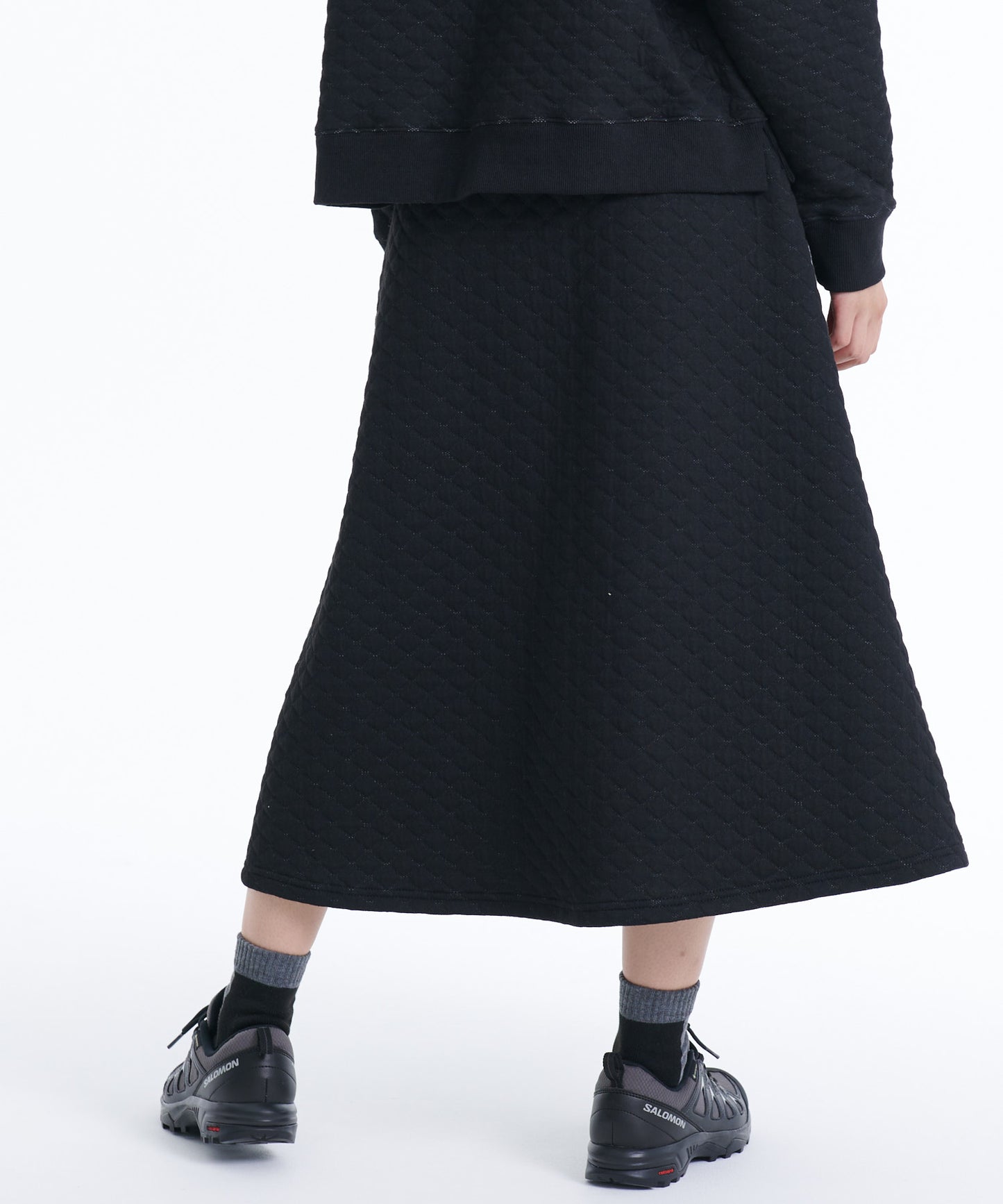 ジャガードパターンフレアスカート/JQD PATTERN FLARED SKIRT