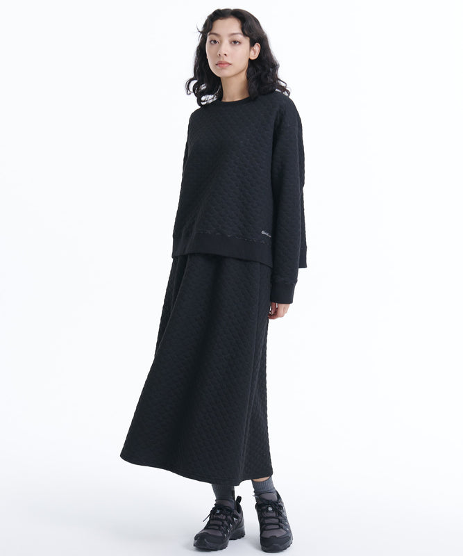 ジャガードパターンフレアスカート/JQD PATTERN FLARED SKIRT