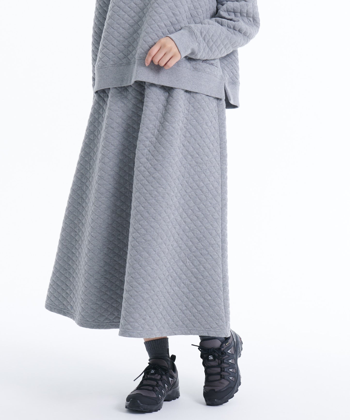 ジャガードパターンフレアスカート/JQD PATTERN FLARED SKIRT