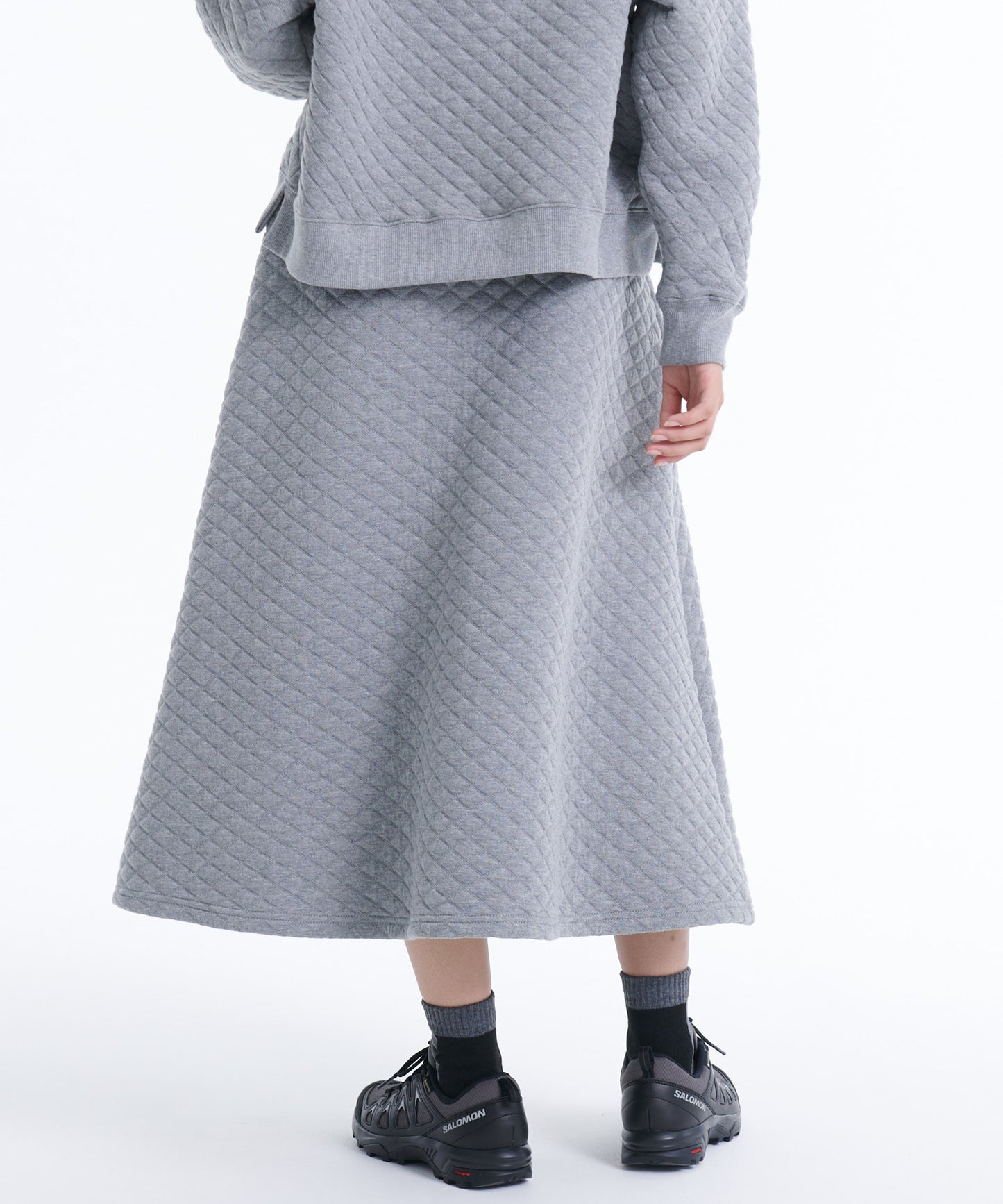 ジャガードパターンフレアスカート/JQD PATTERN FLARED SKIRT