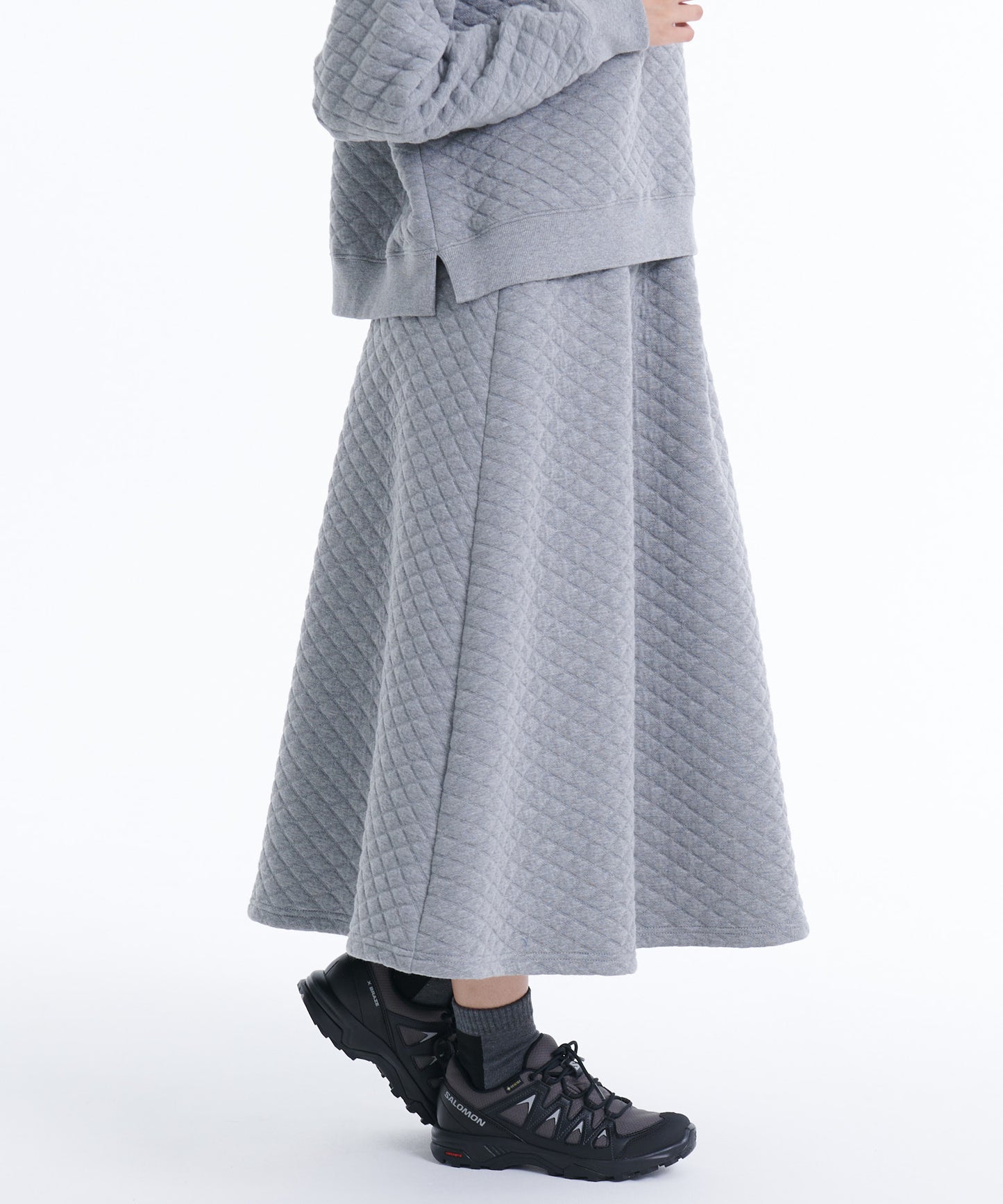 ジャガードパターンフレアスカート/JQD PATTERN FLARED SKIRT