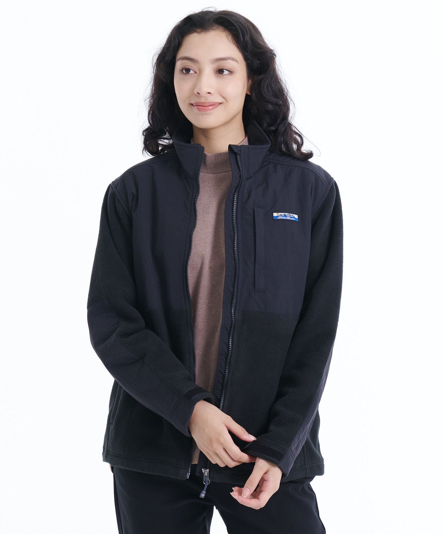 フリースフルジップ モックネックブルゾン/FLEECE FZ MOCK