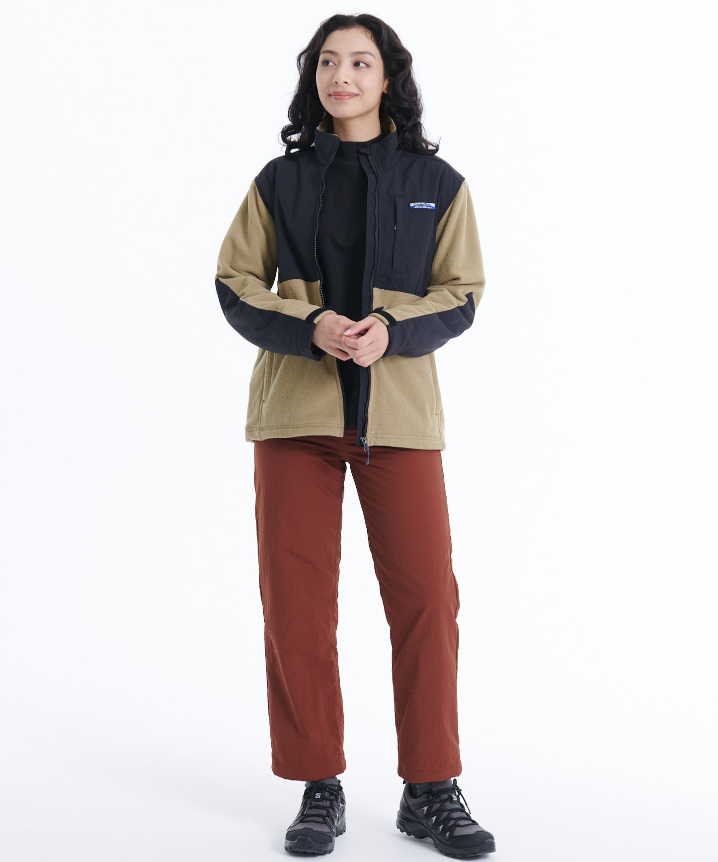 フリースフルジップ モックネックブルゾン/FLEECE FZ MOCK