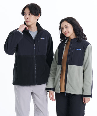 フリースフルジップ モックネックブルゾン/FLEECE FZ MOCK