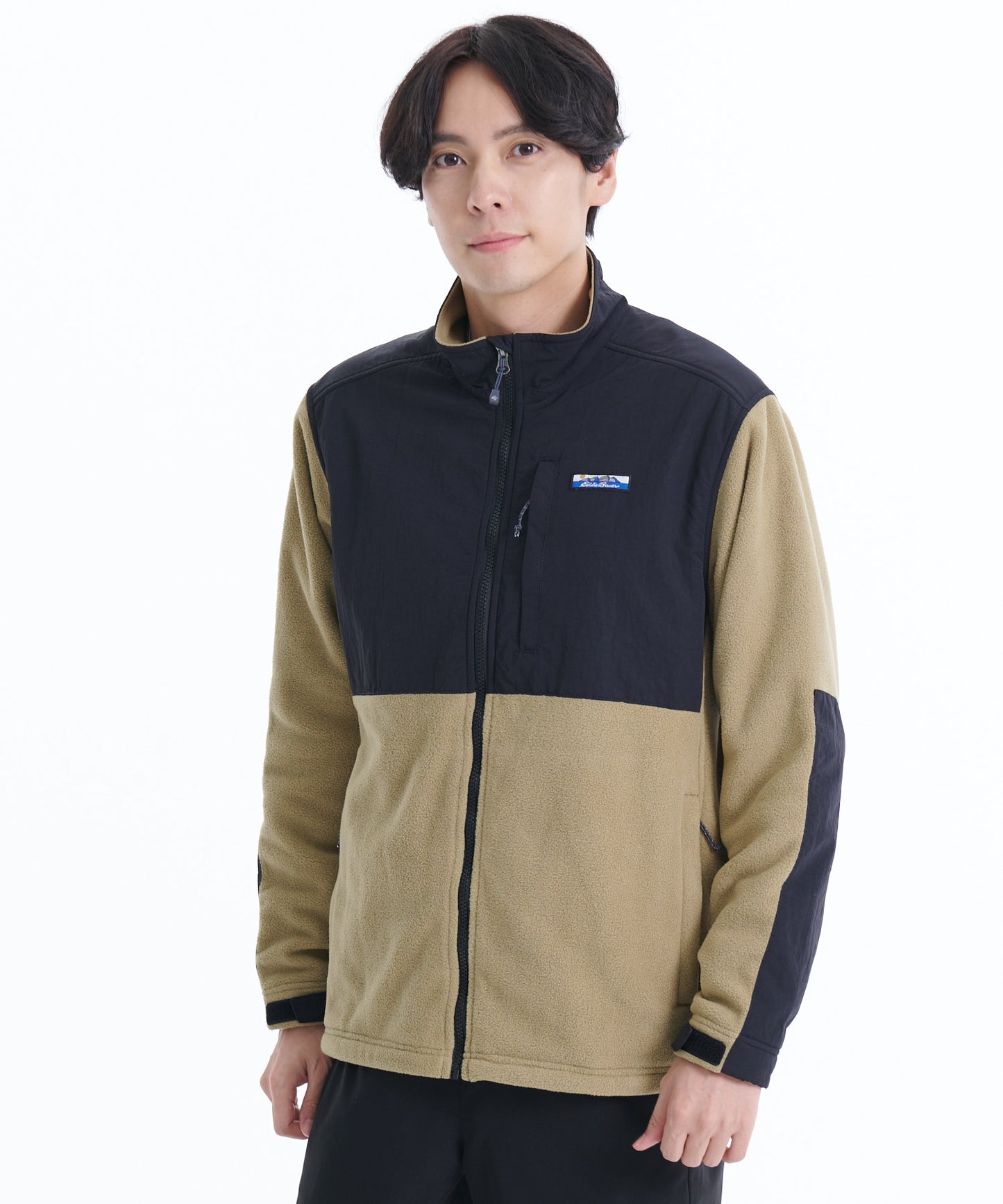 フリースフルジップ モックネックブルゾン/FLEECE FZ MOCK