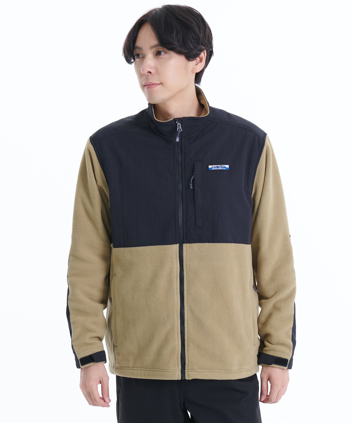 フリースフルジップ モックネックブルゾン/FLEECE FZ MOCK