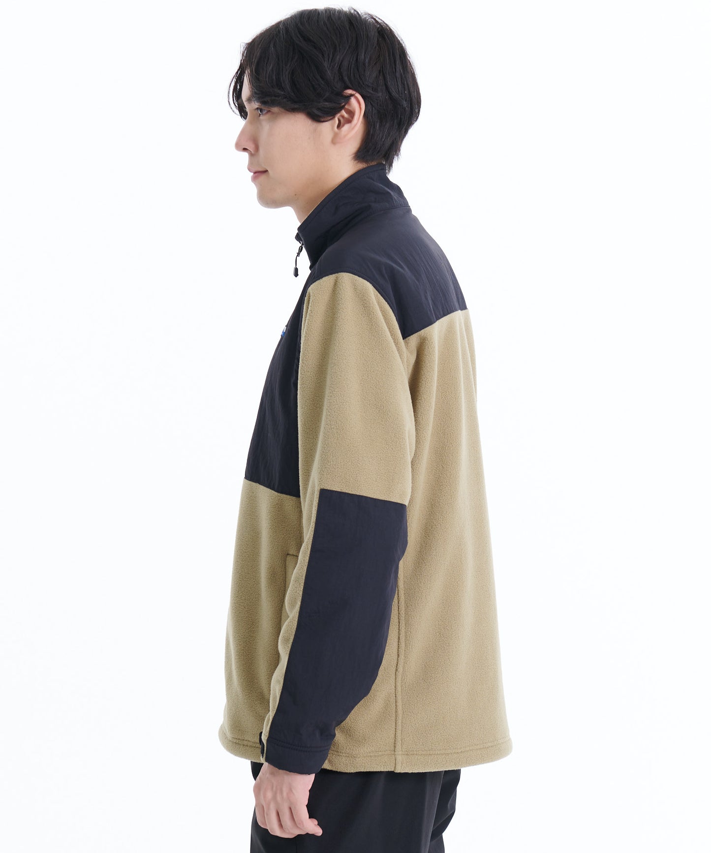 フリースフルジップ モックネックブルゾン/FLEECE FZ MOCK