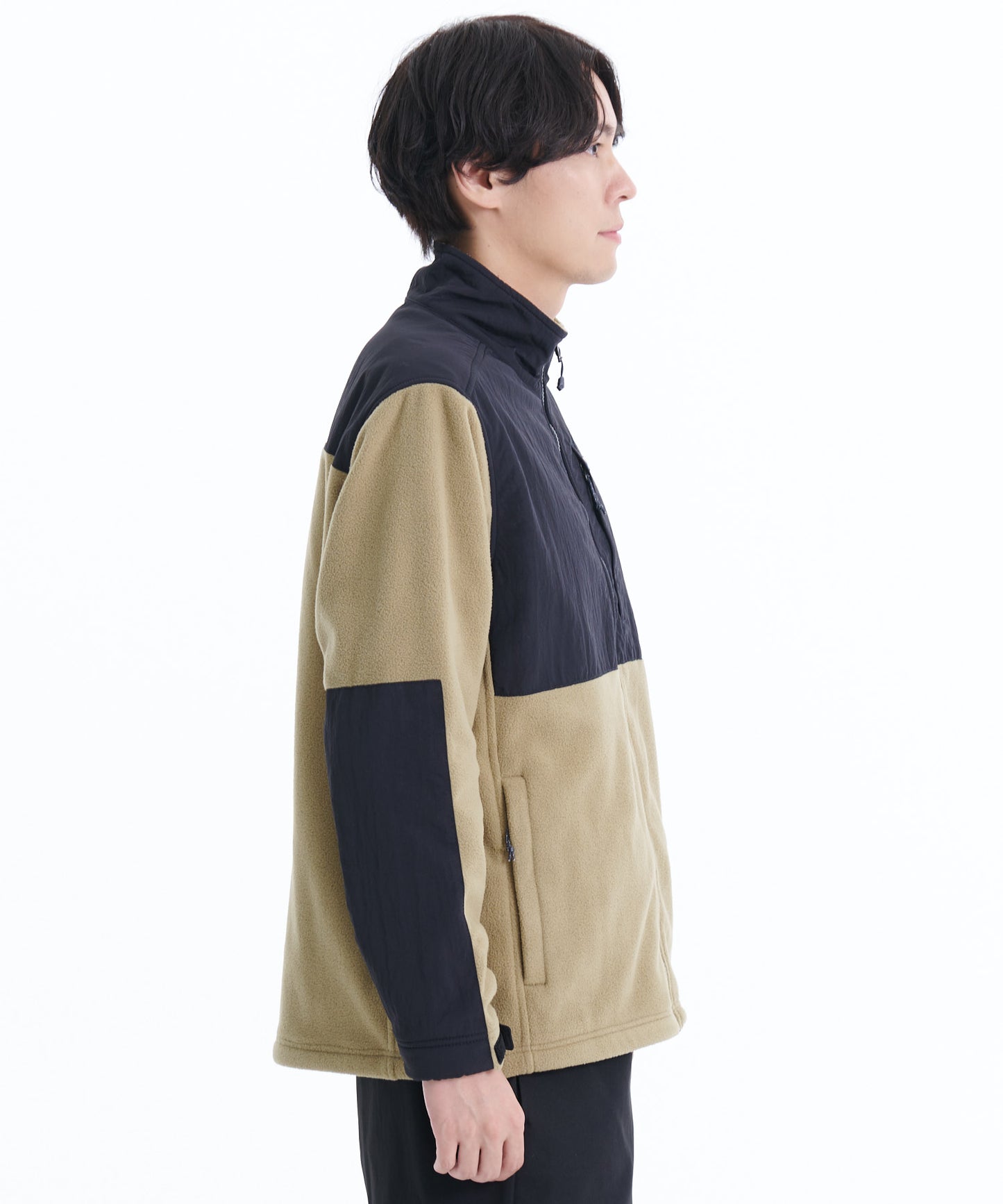 フリースフルジップ モックネックブルゾン/FLEECE FZ MOCK