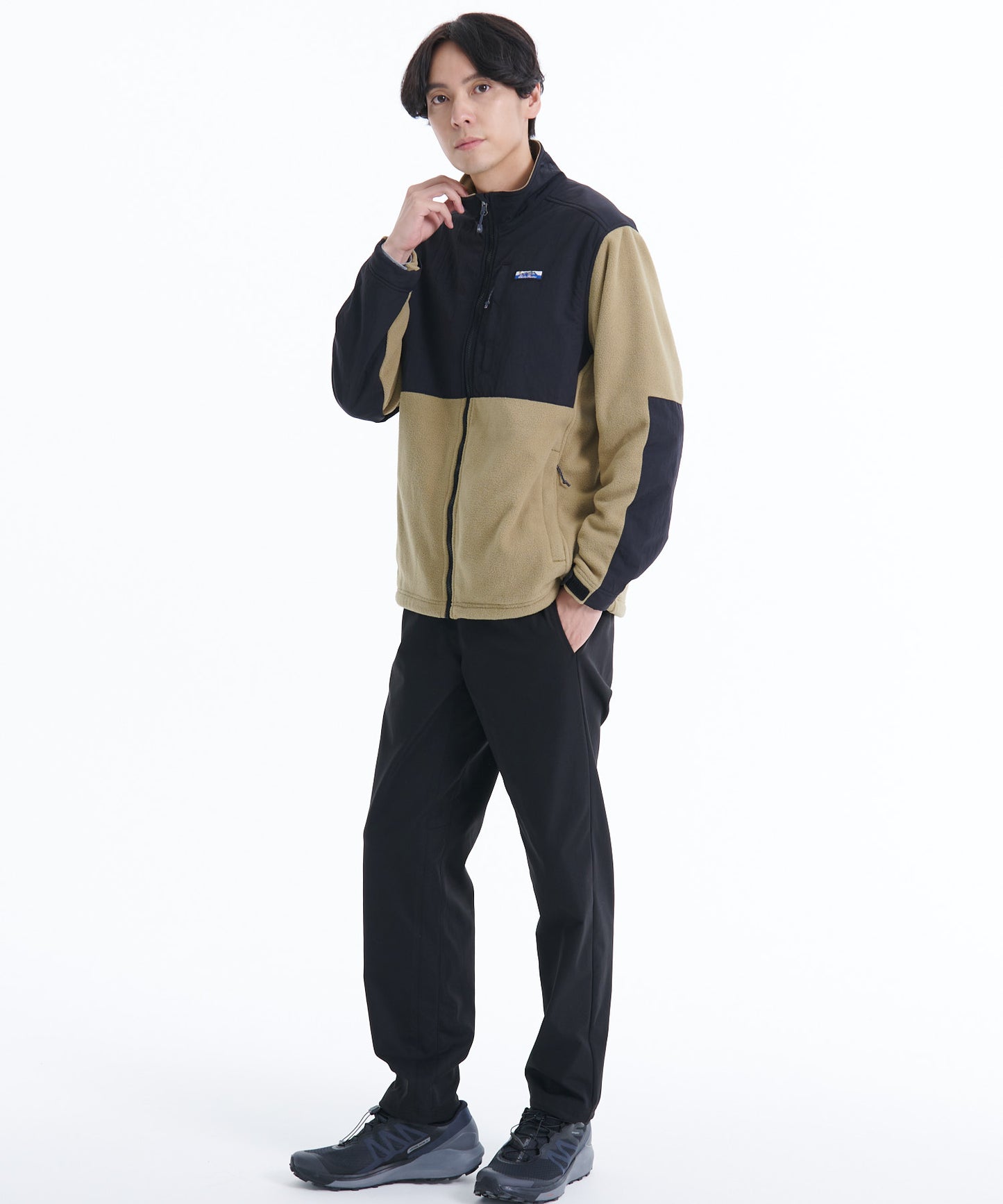 フリースフルジップ モックネックブルゾン/FLEECE FZ MOCK
