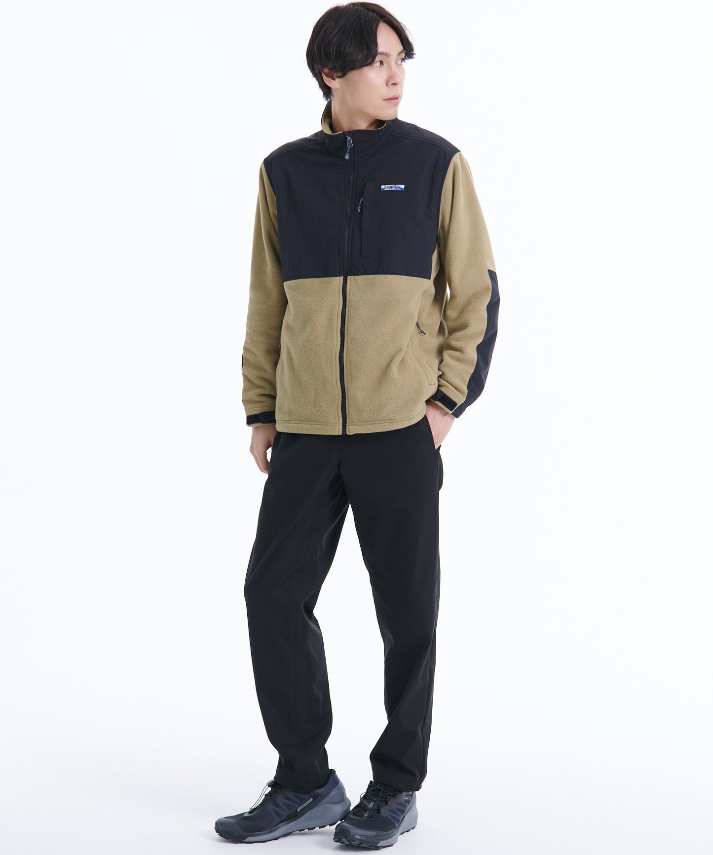 フリースフルジップ モックネックブルゾン/FLEECE FZ MOCK