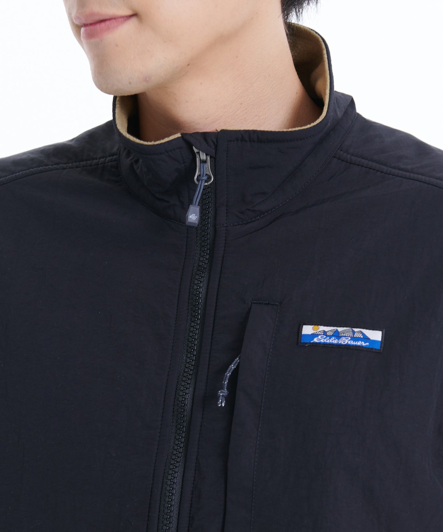 フリースフルジップ モックネックブルゾン/FLEECE FZ MOCK