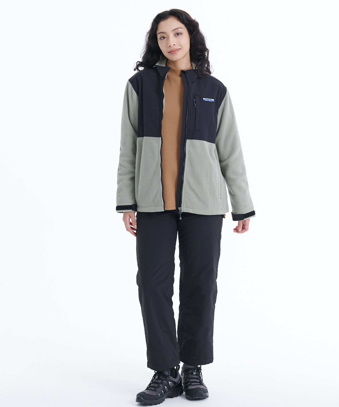 フリースフルジップ モックネックブルゾン/FLEECE FZ MOCK