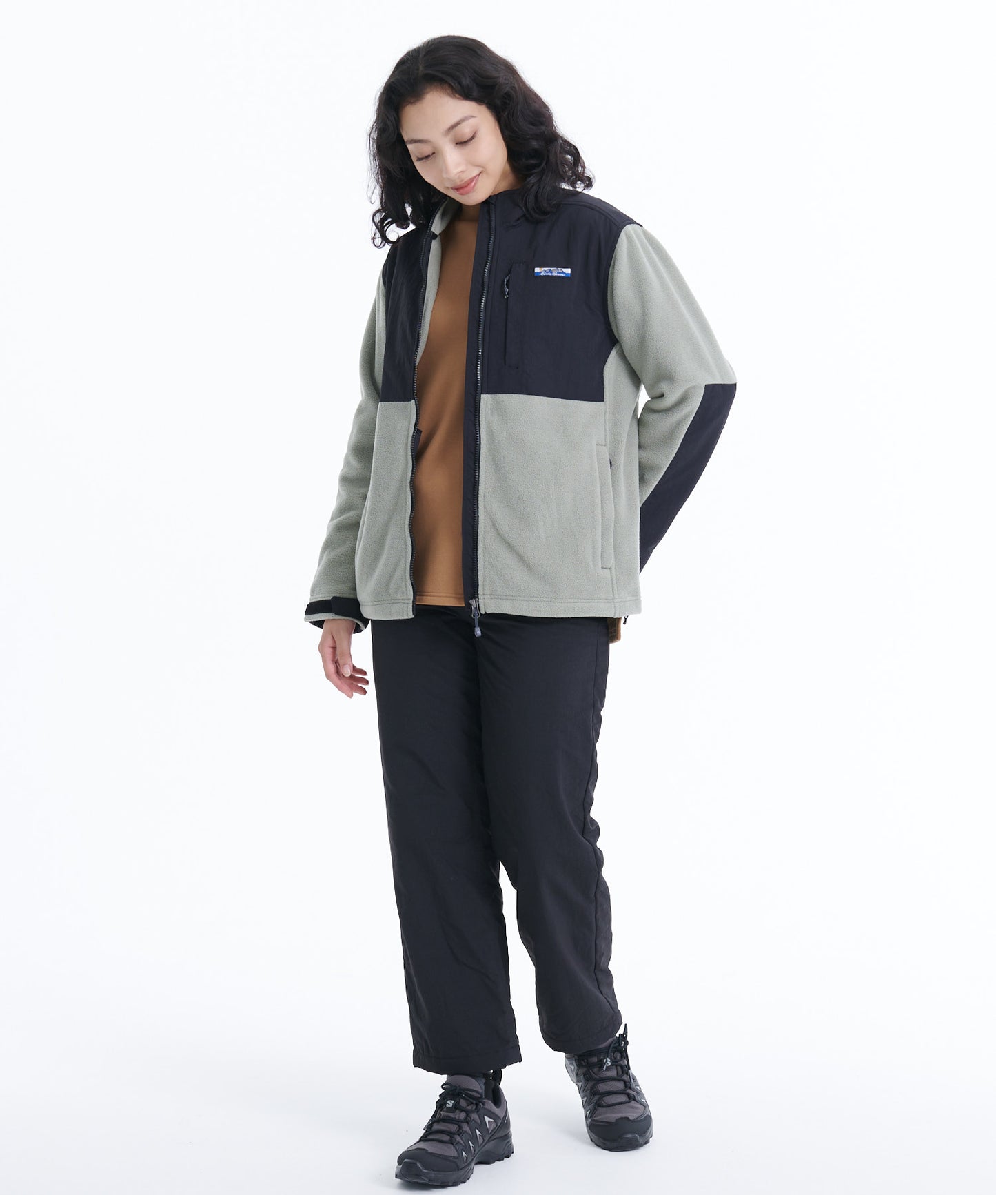 フリースフルジップ モックネックブルゾン/FLEECE FZ MOCK