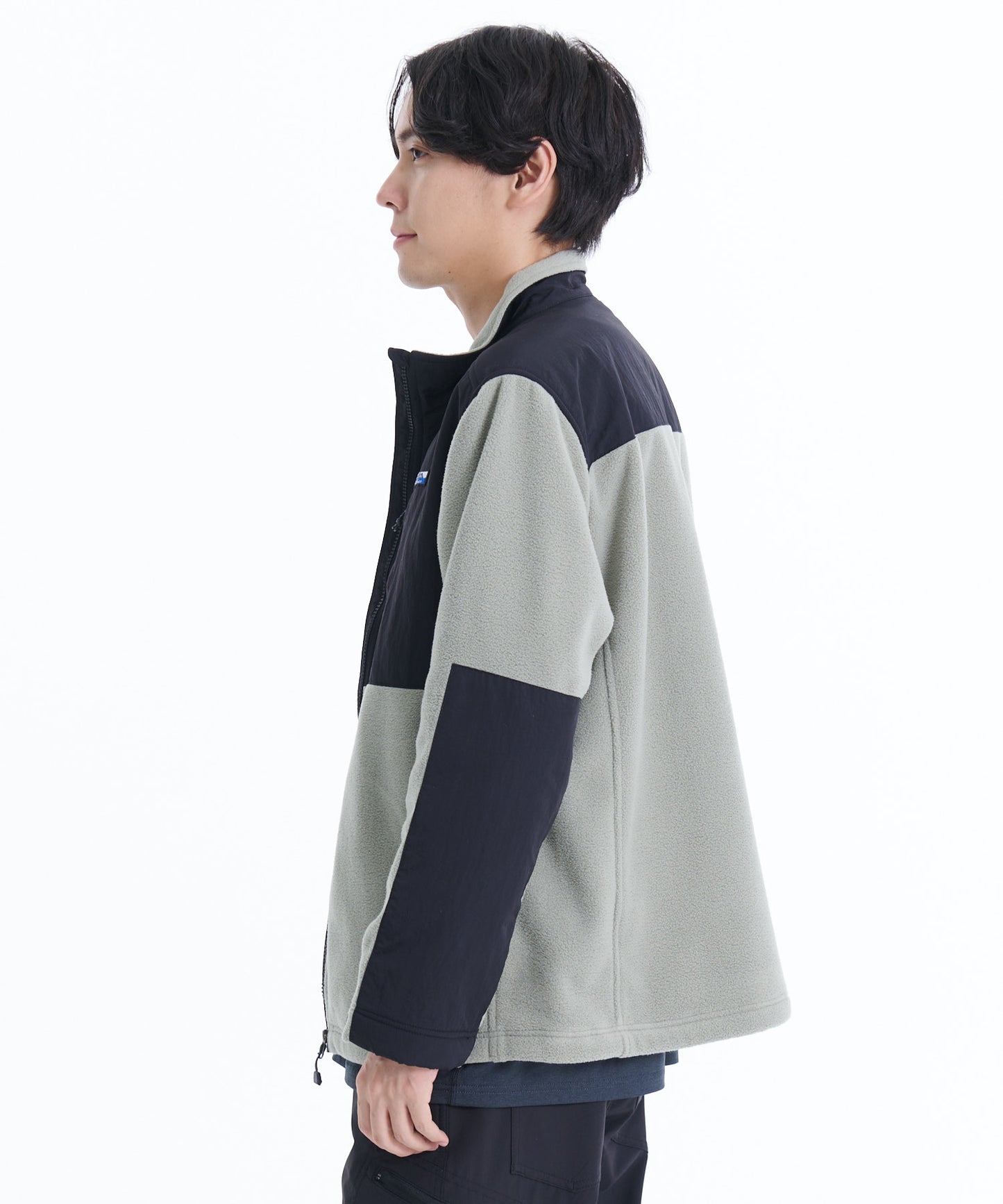フリースフルジップ モックネックブルゾン/FLEECE FZ MOCK