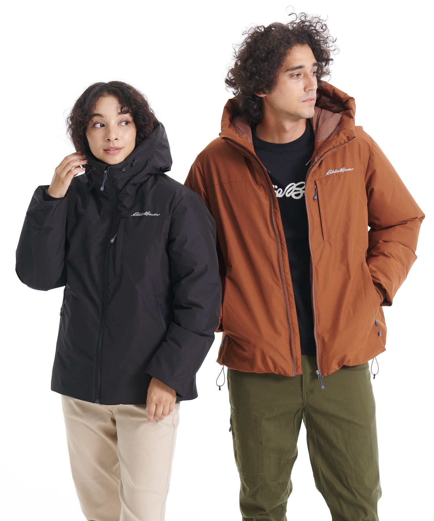 Eddie Bauer ネイビー ジャンバー ジャケット エディバウアー