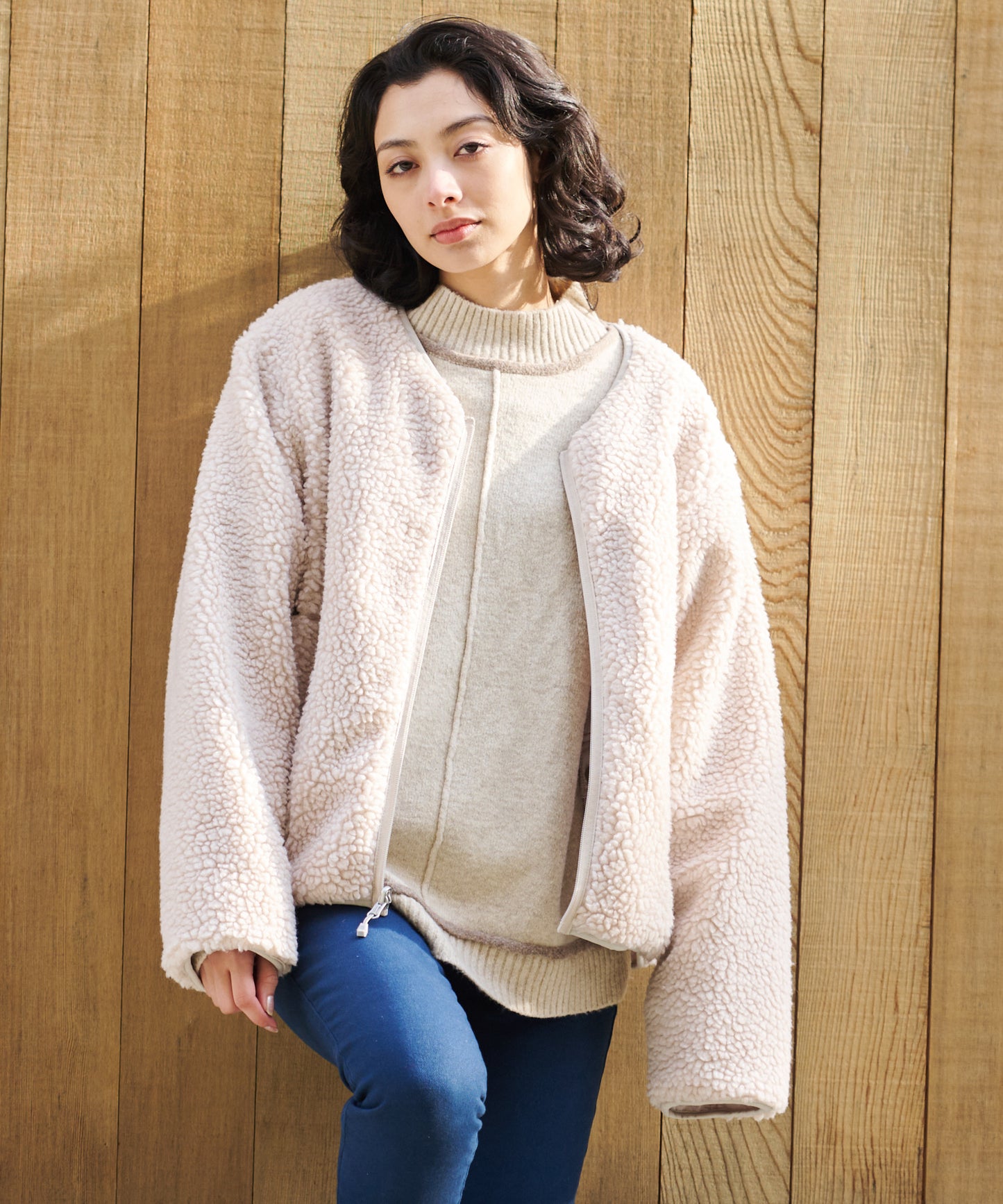 リバーシブルショートジャケット/REVERSIBLE SHORT JACKET