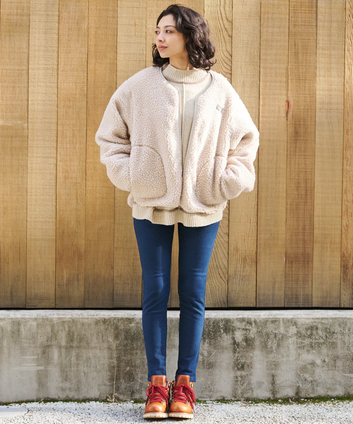 リバーシブルショートジャケット/REVERSIBLE SHORT JACKET