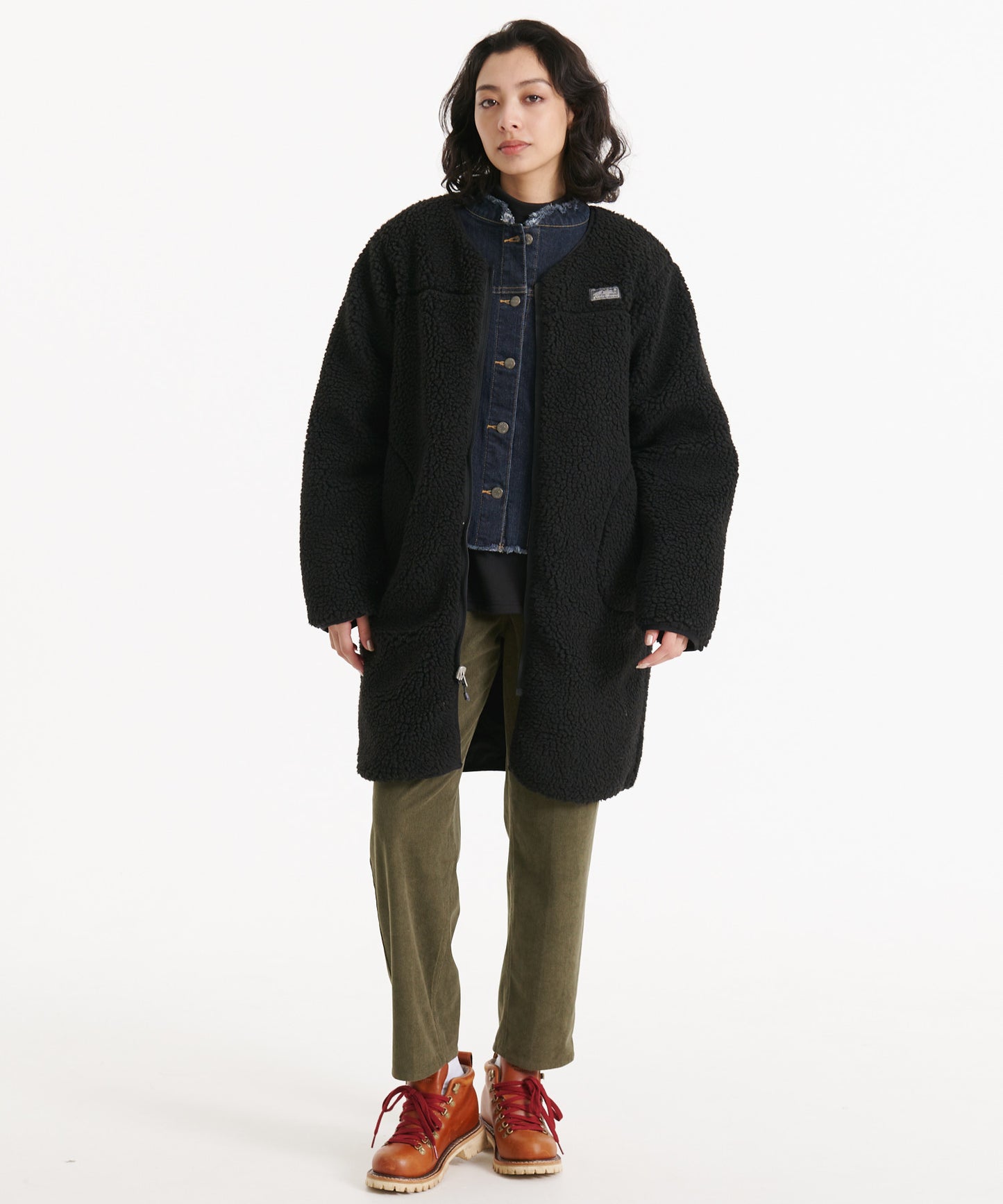 リバーシブルロングコート/REVERSIBLE LONG COAT