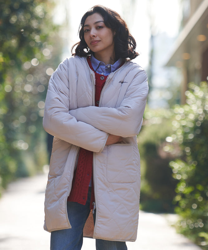 リバーシブルロングコート/REVERSIBLE LONG COAT