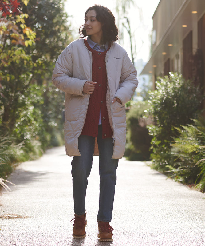 リバーシブルロングコート/REVERSIBLE LONG COAT