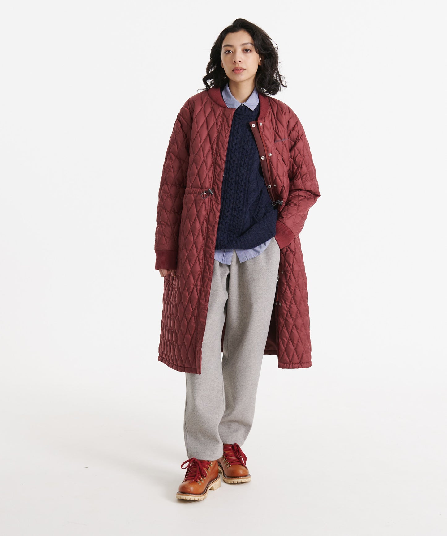 リバージブルダウンコート/REVERSIBLE DOWN COAT