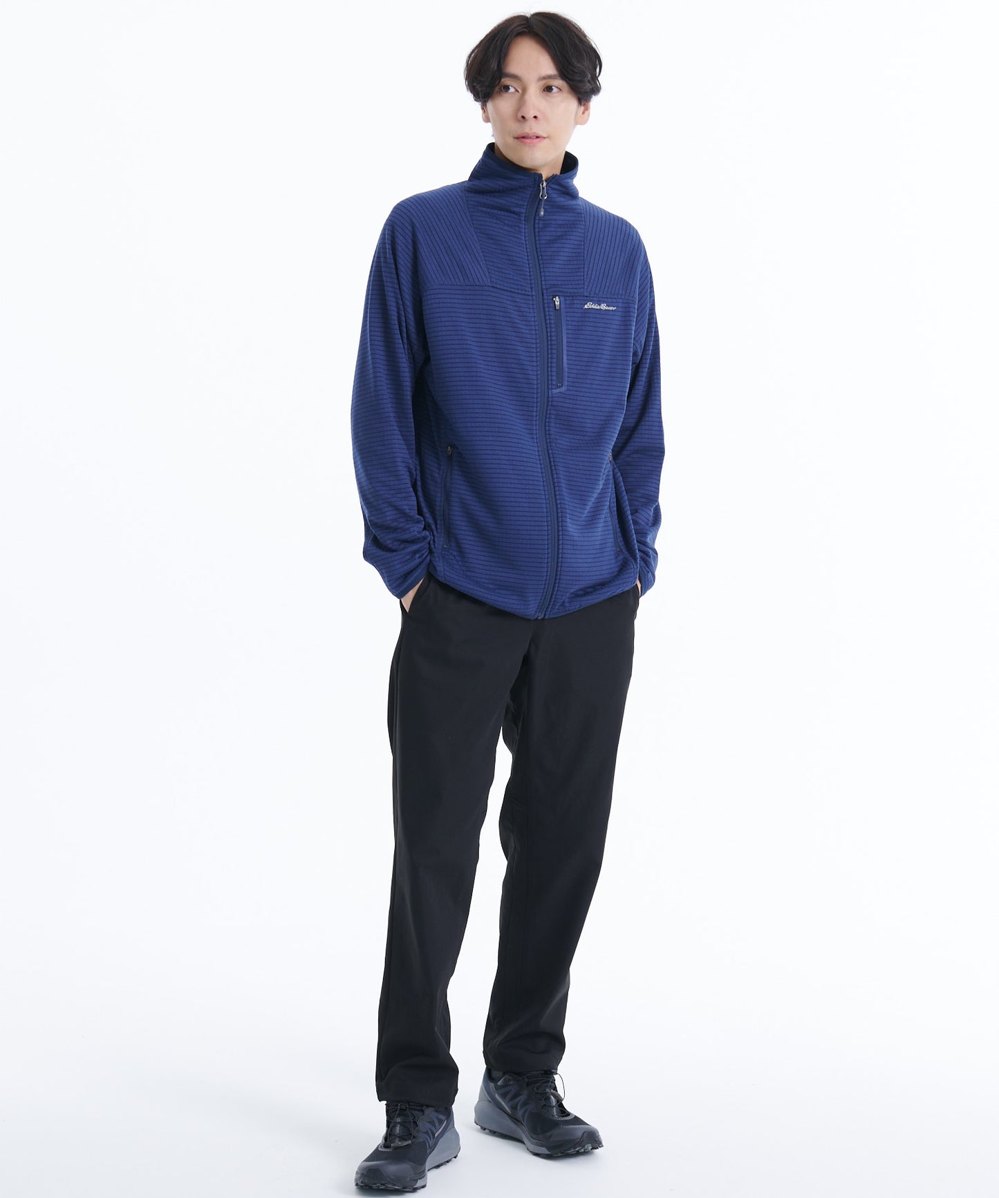 グリッドフリース ジップアップ ジャケット/GRID FLEECE ZIP UP JACKET